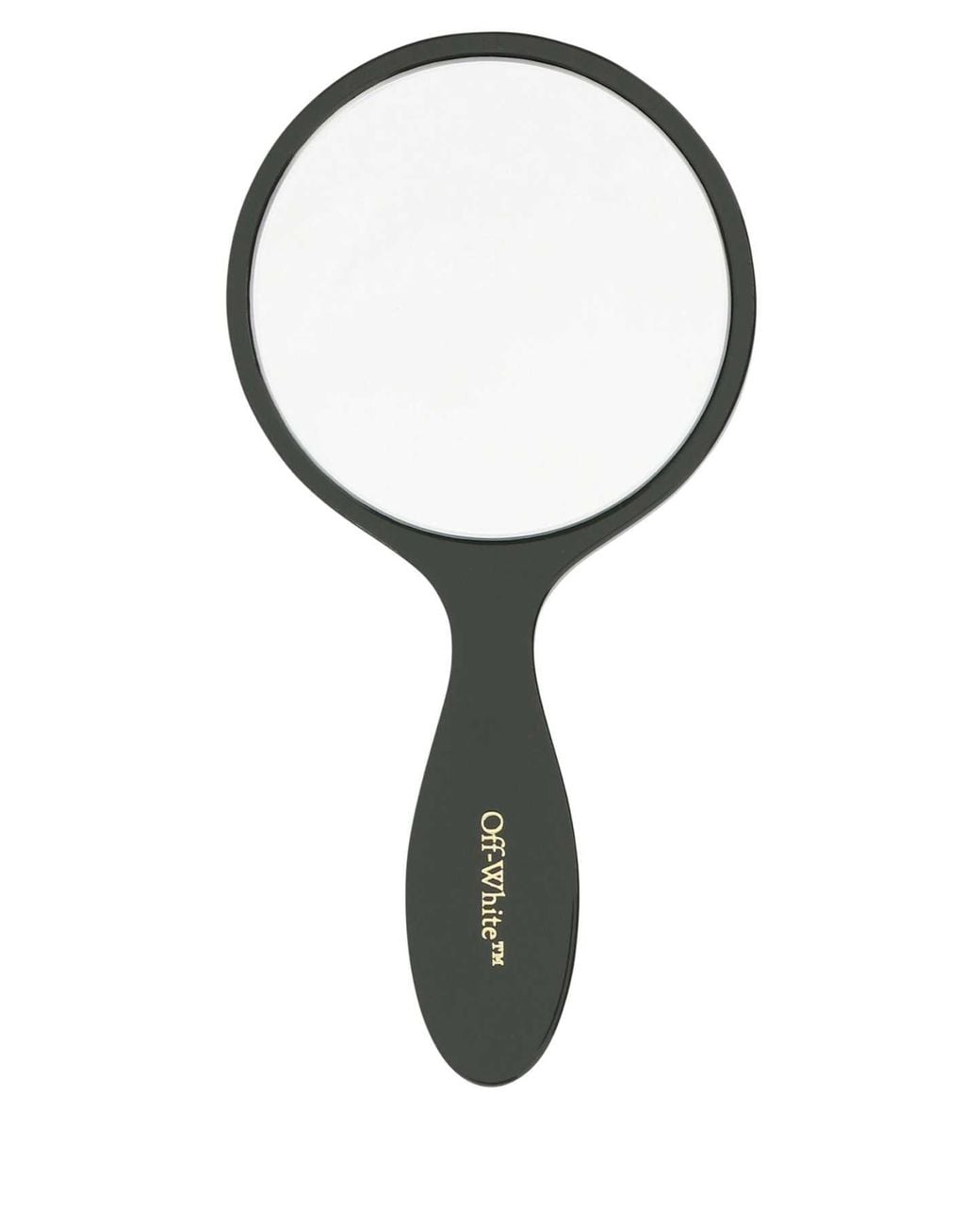 Off-White c/o Virgil Abloh White Off Army Acetate Bookish Hand Mirror