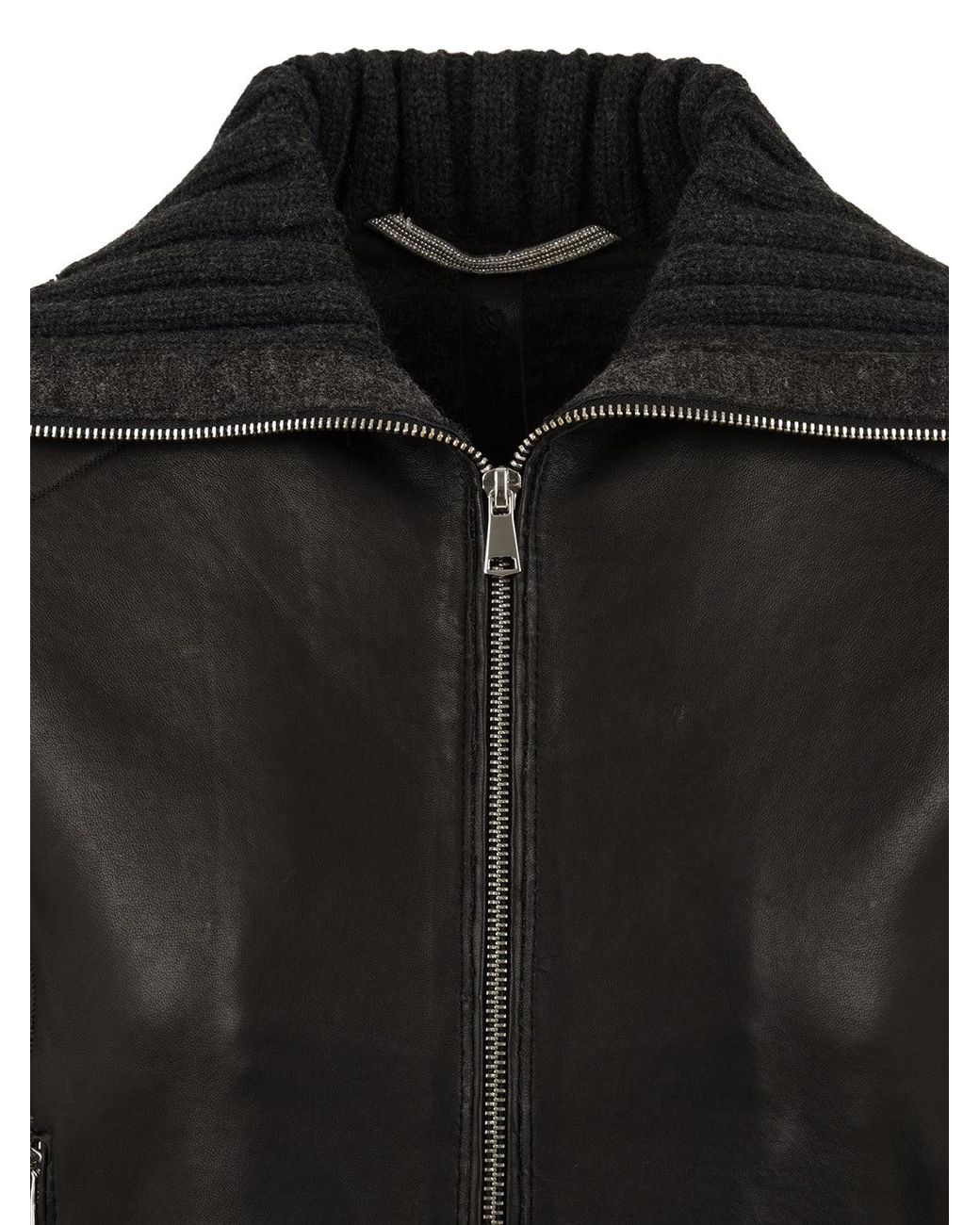 The Jackie Leathers Black Coats