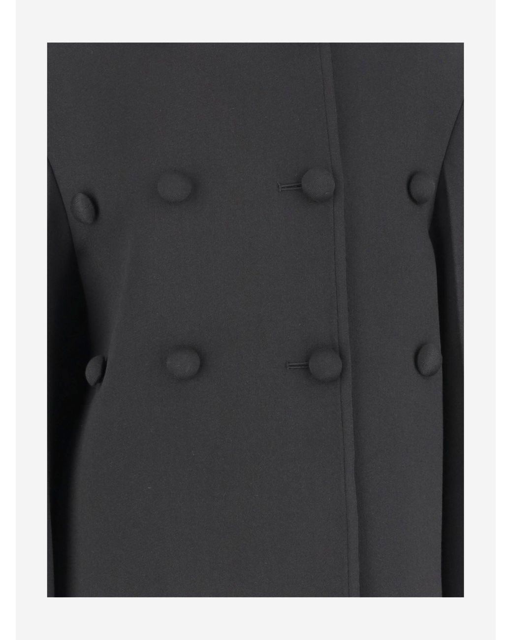 Jil Sander Black Oversized Wool Blazer