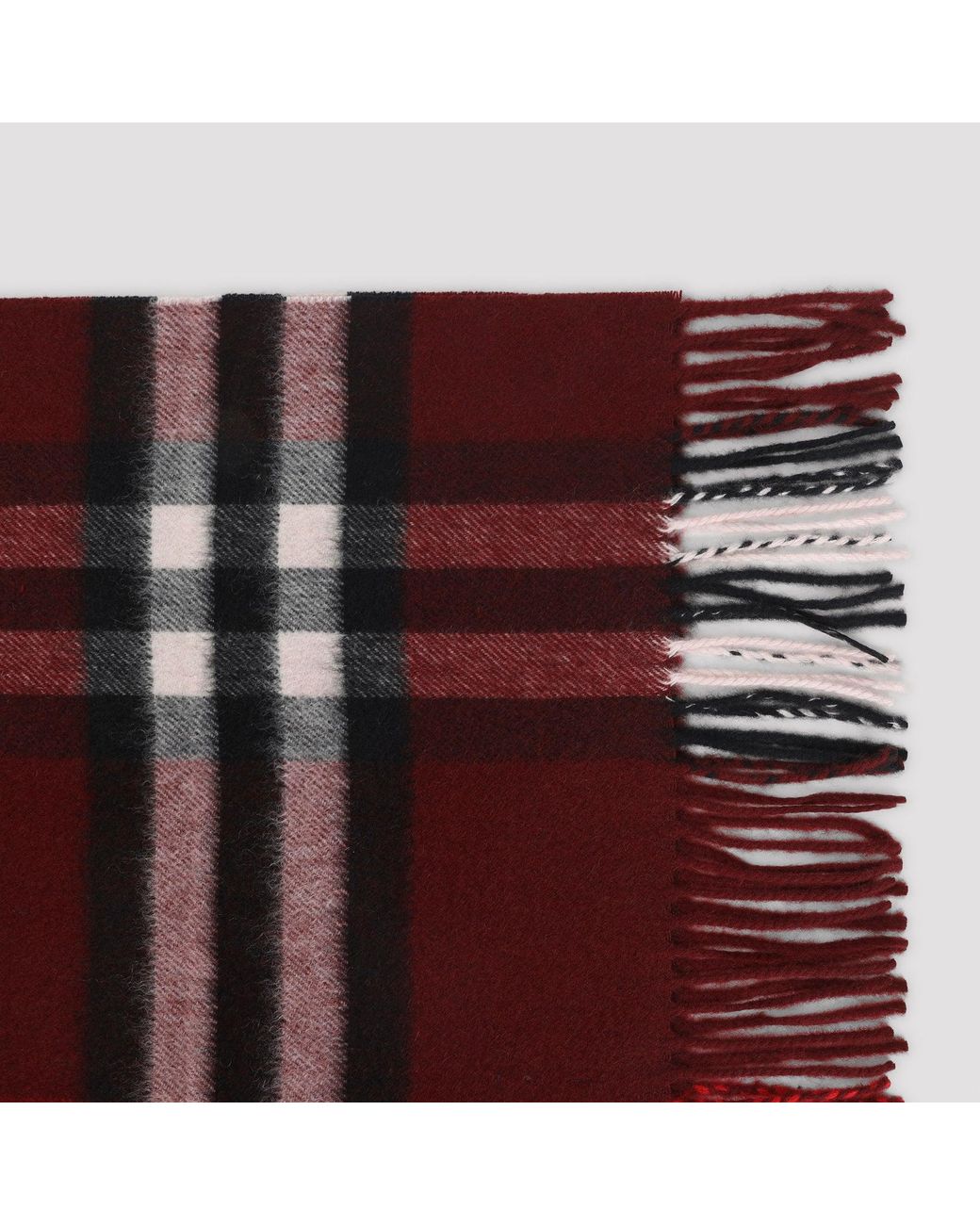Burberry Red Winter Scarves