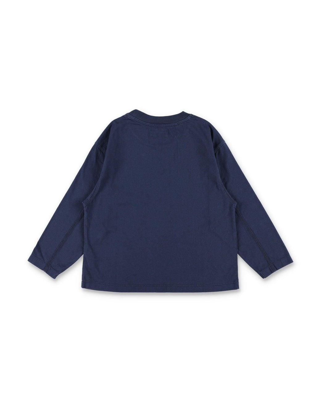 American Vintage Blue Boy's Long Sleeve Graphic T-Shirt