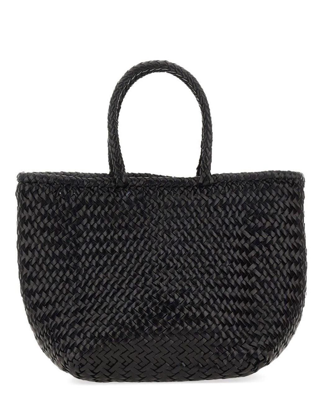 Dragon Diffusion Black Small "Grace Basket" Bag