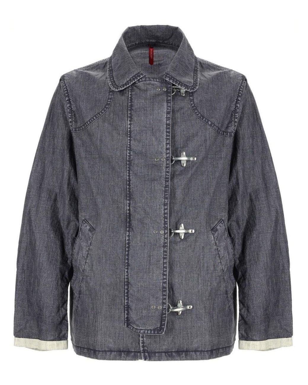 Fay Blue "4 Hooks" Jacket for men