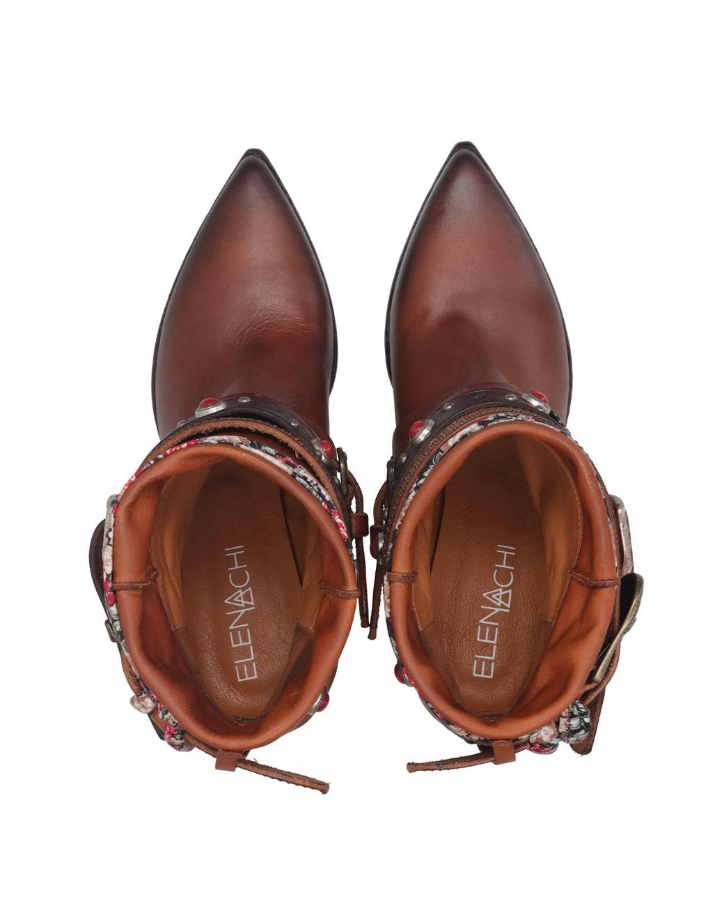 Elena Iachi Brown Boots