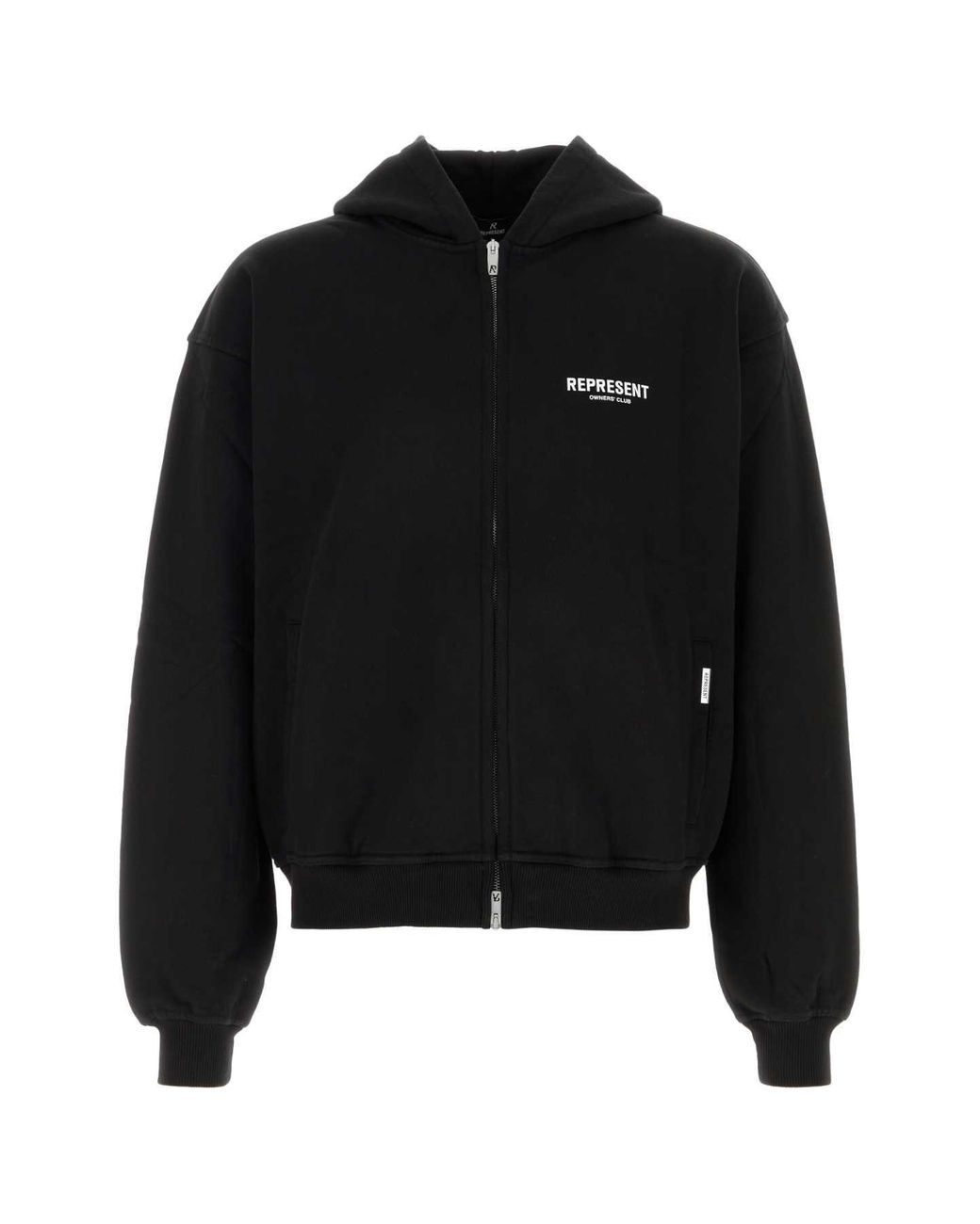Represent Black Cotton Sweatshirt