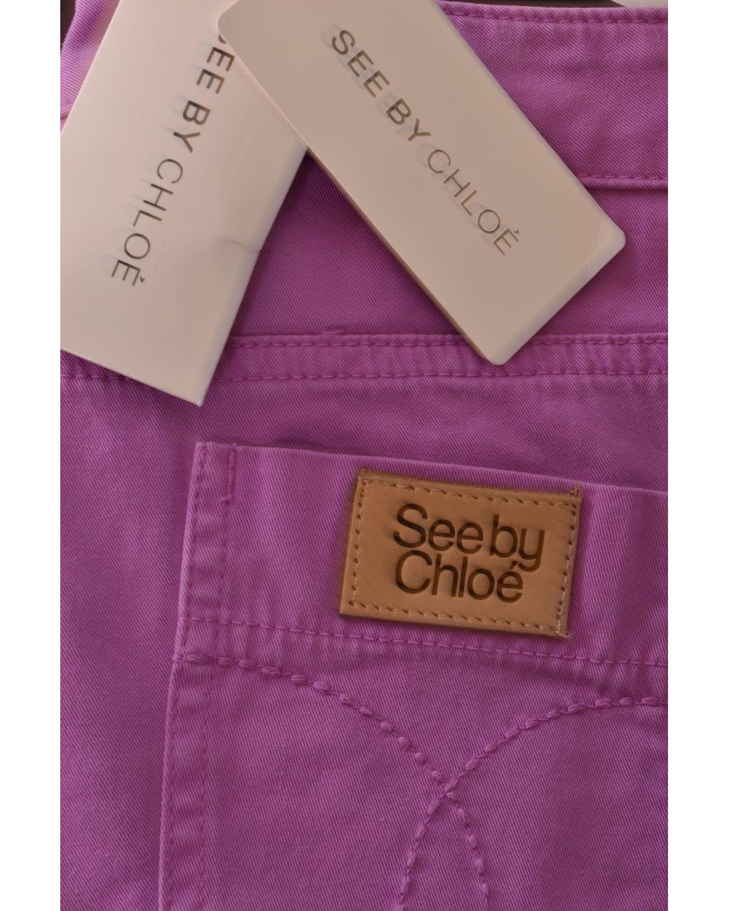 See By Chloé Pink Jeans