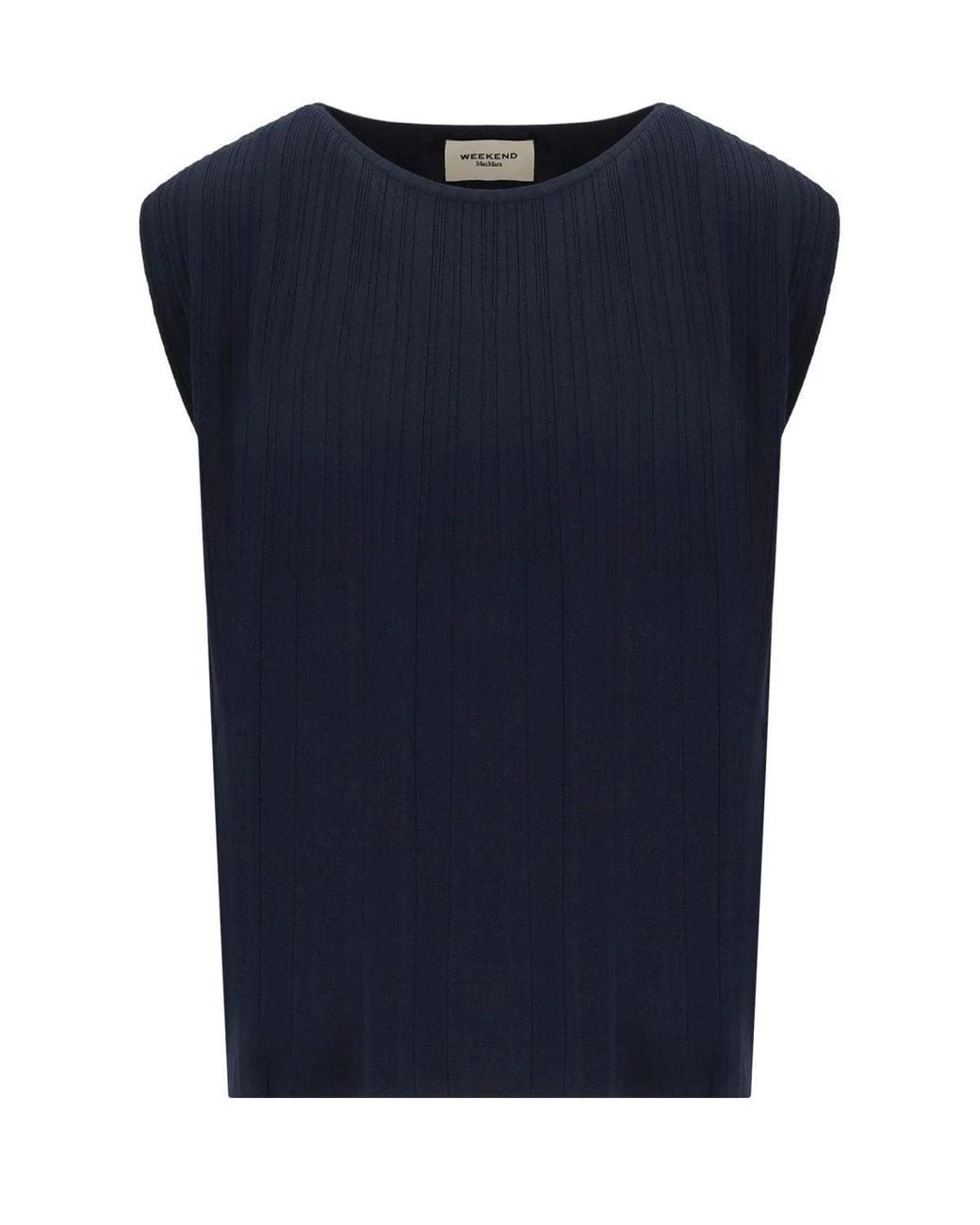 Weekend by Maxmara Blue Ere Top