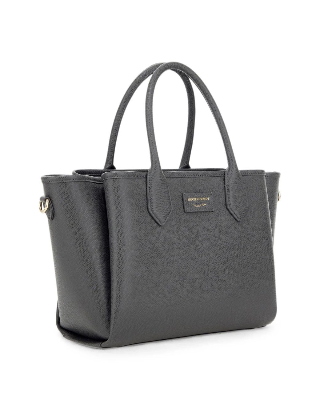 Emporio Armani Gray Shopping Bag