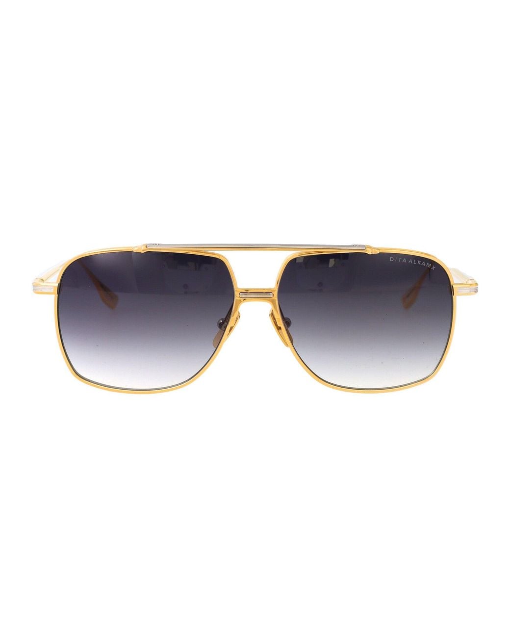 Dita Eyewear Blue Aviator Sunglasses Dts100 A 01 Gld Slv