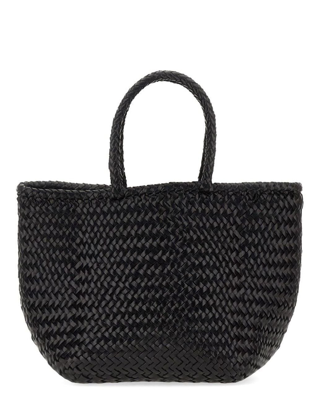 Dragon Diffusion Black Small "Grace Basket" Bag