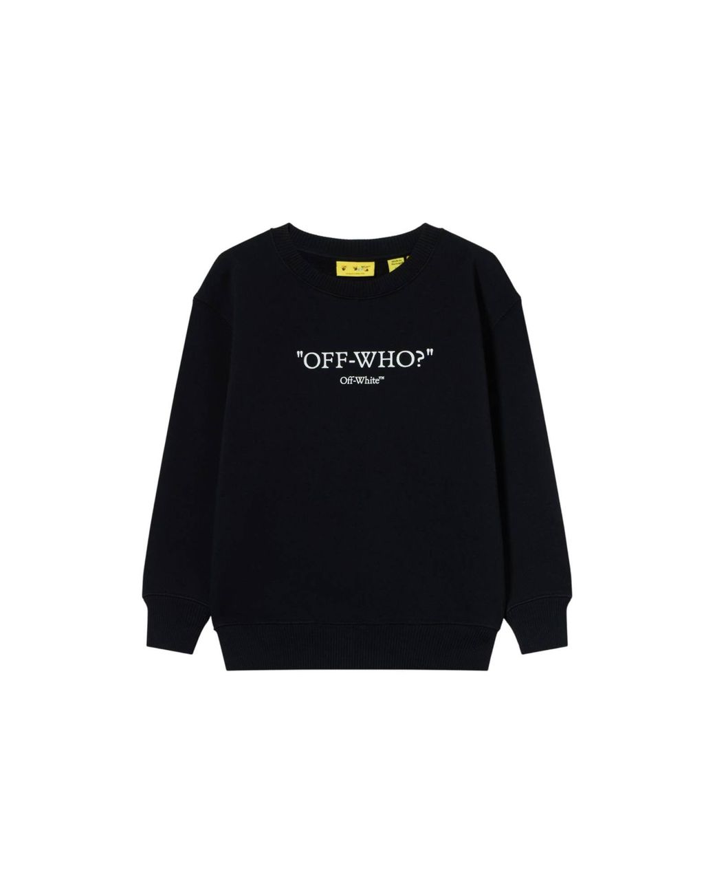 Off-White c/o Virgil Abloh Black Multilogo Crewneck