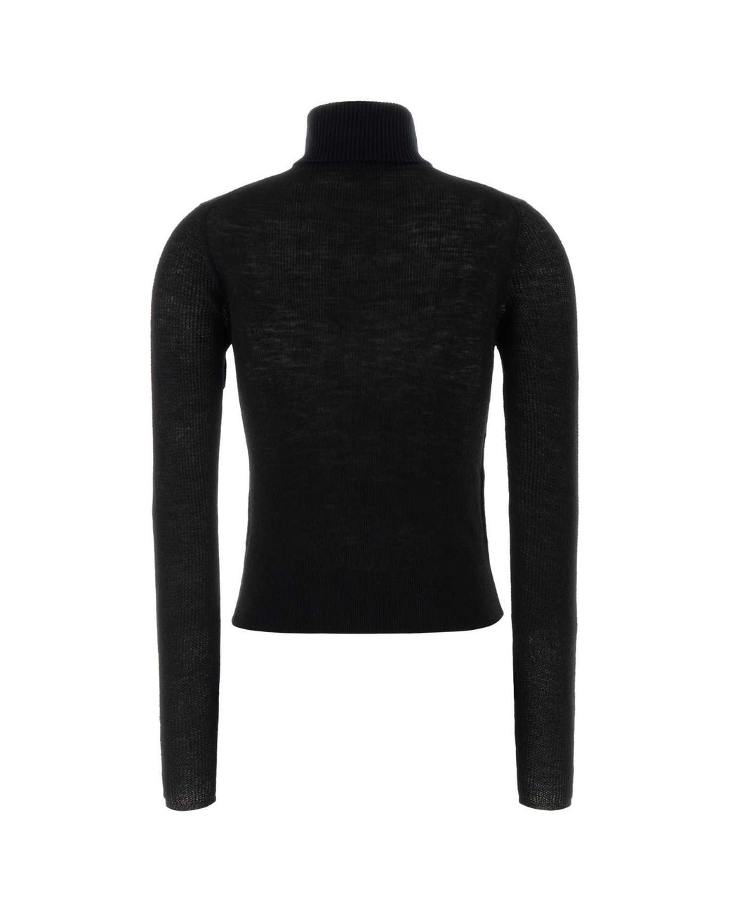 Burberry Black Wool Blend Sweater