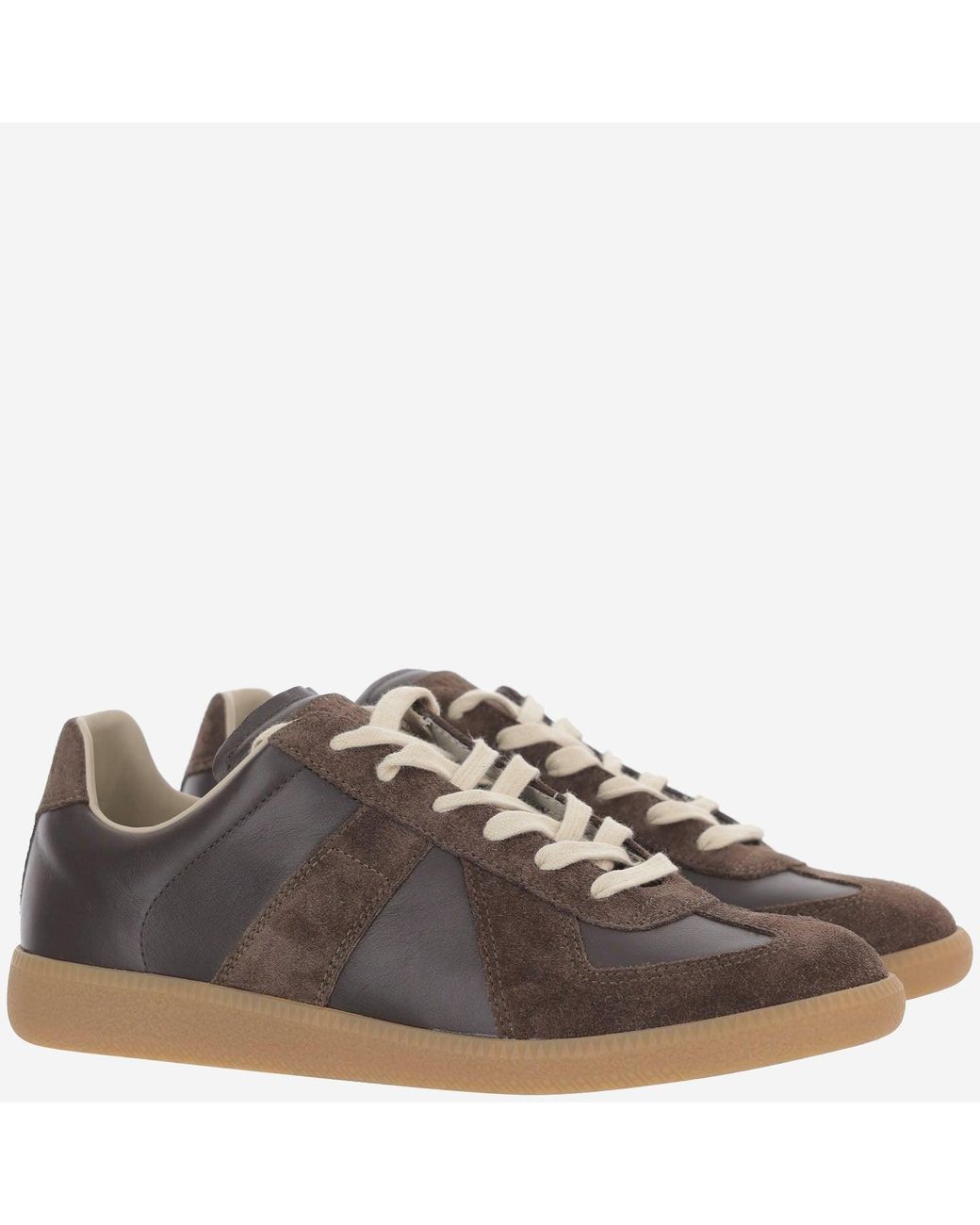 Maison Margiela Brown Replica Sneakers
