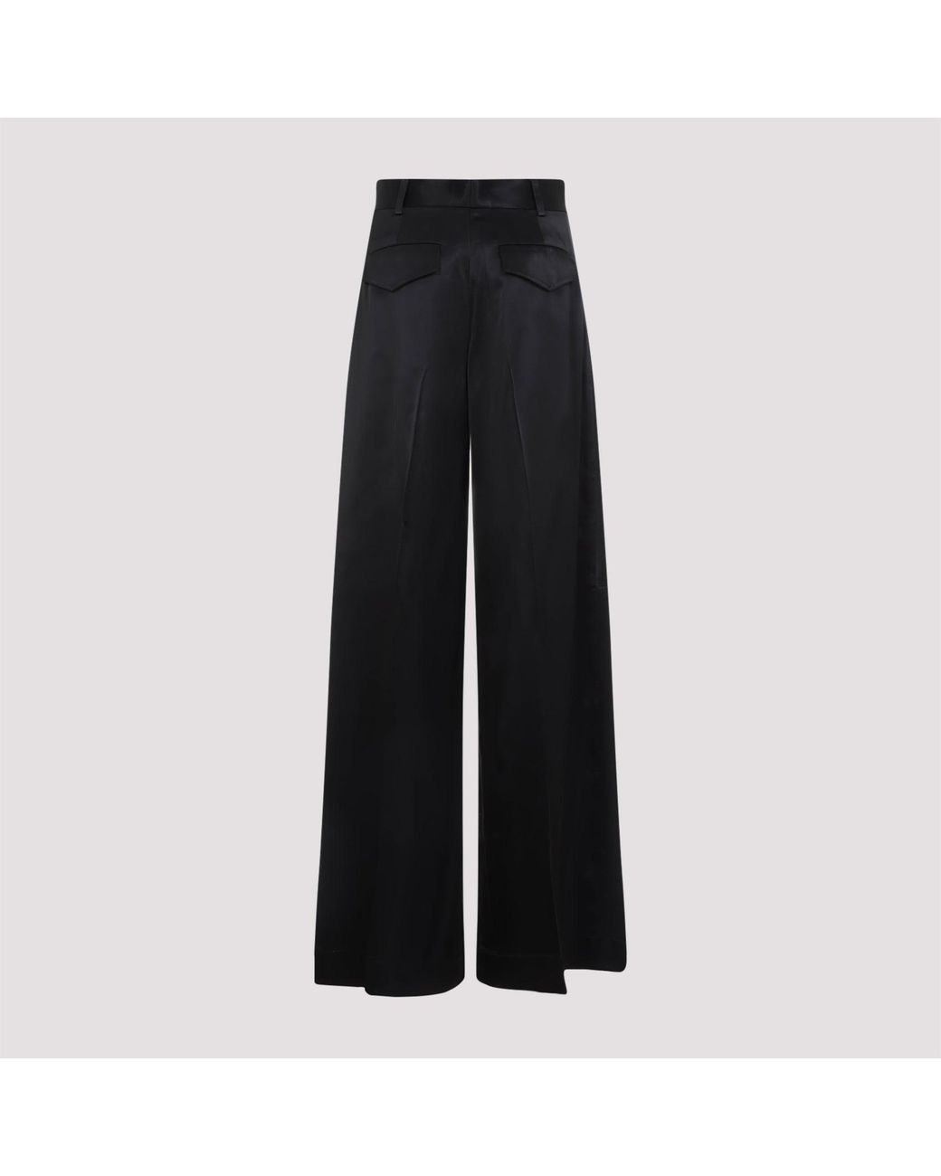 Jil Sander Wide Trousers in het Black