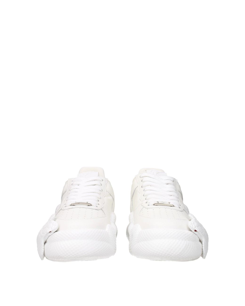 Giuseppe Zanotti White Sneakers Cobra Uomo Pelle Bianco for men