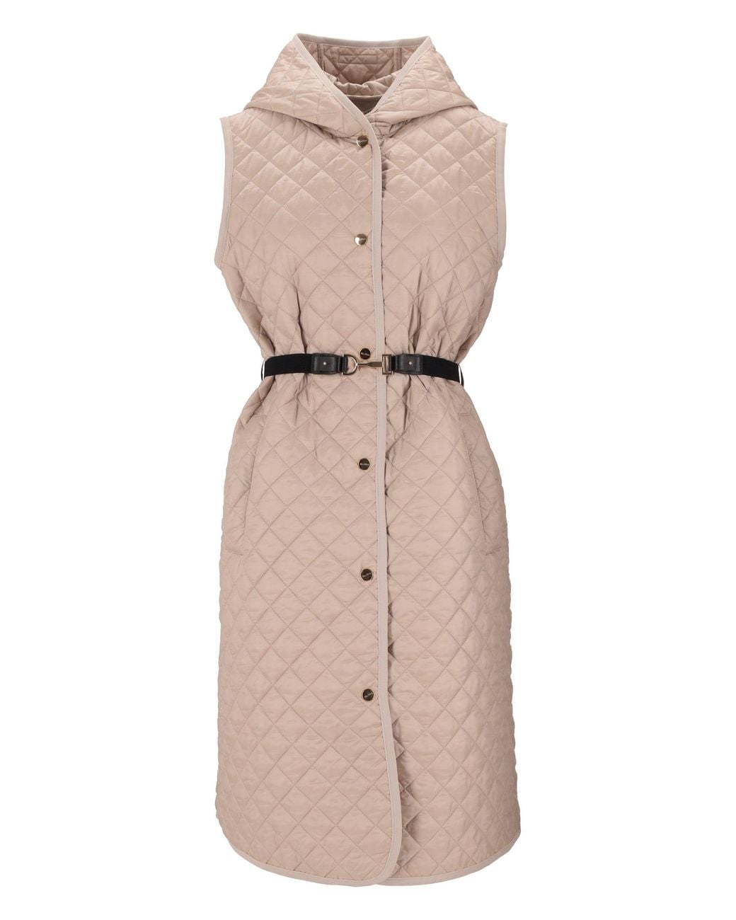 Max Mara Natural Gilet Imbottito