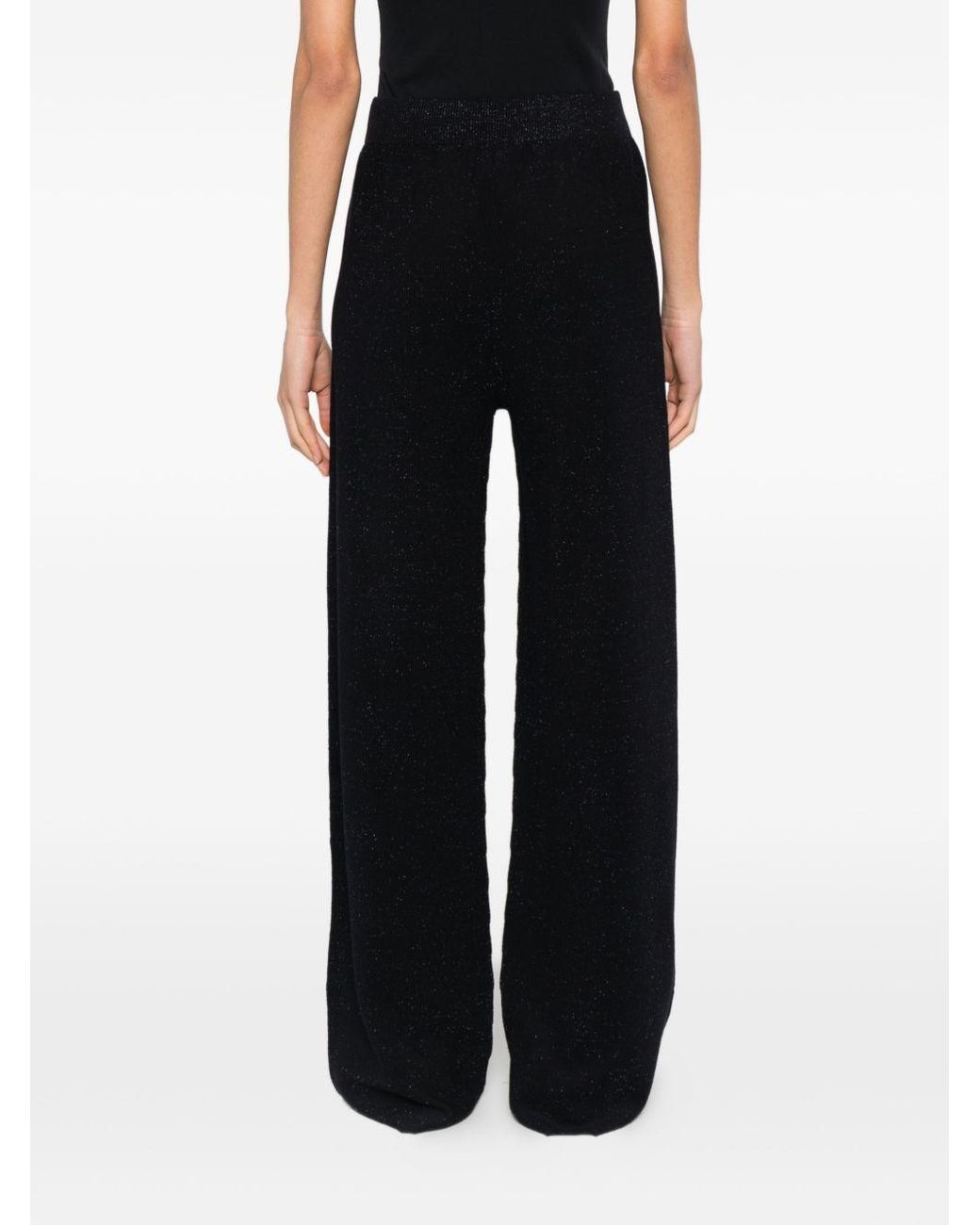 Fabiana Filippi Black Cotton Trousers