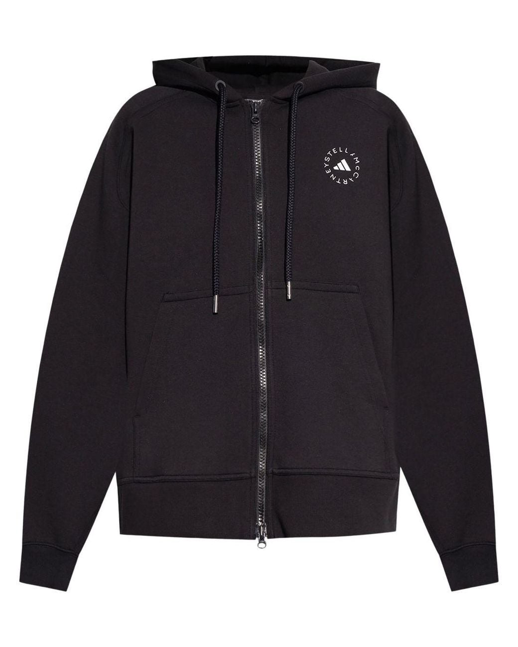 Adidas By Stella McCartney Blue Fz Hoodie