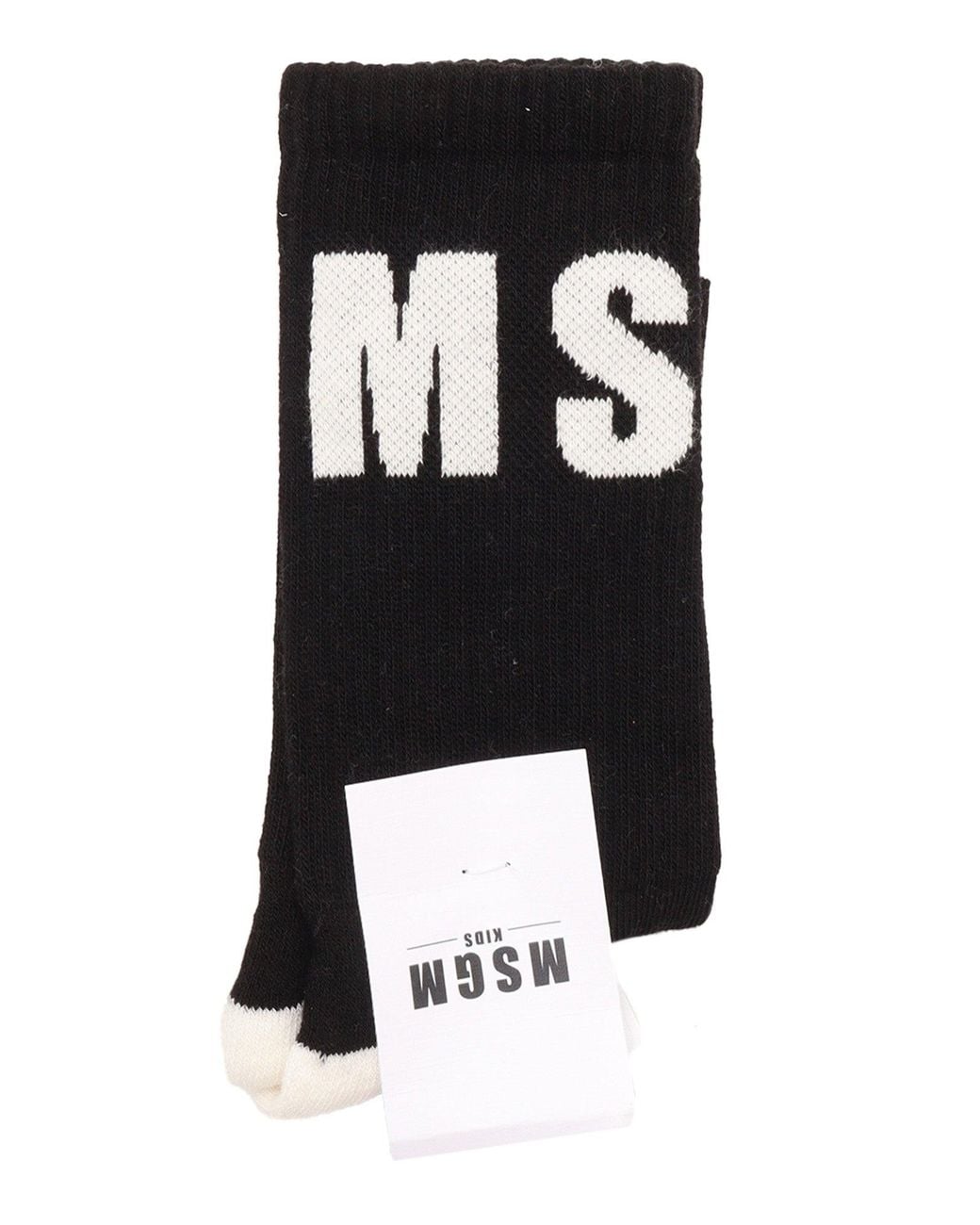 Calcetines Unisex Nero/Negro MSGM de color Black