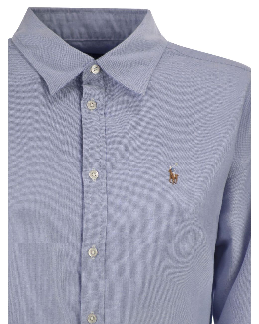 Polo Ralph Lauren Blue Oxford Cotton Shirt Dress