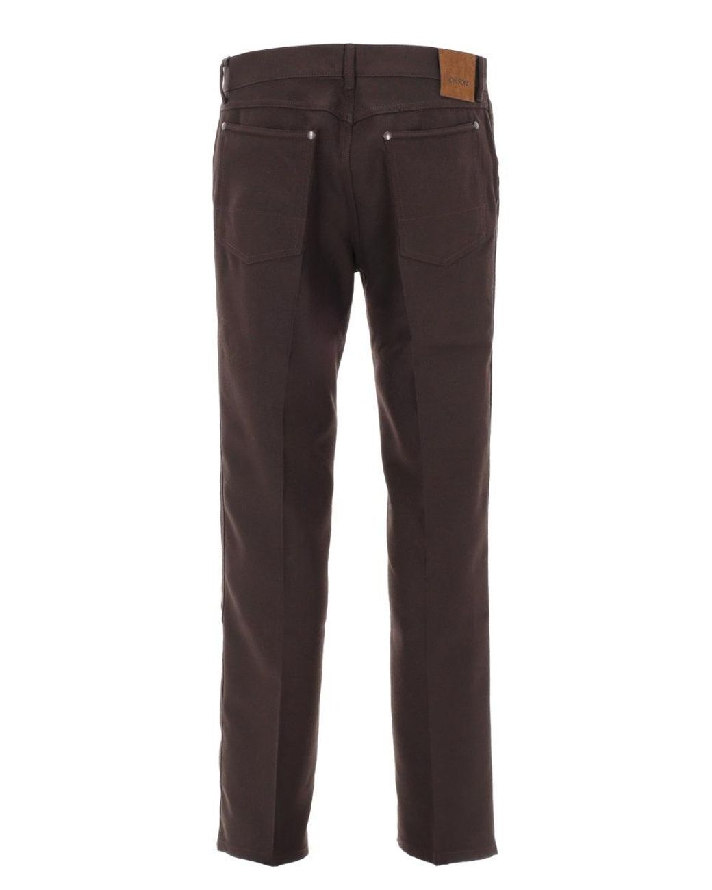 Tom Ford Gray Wool Pants Polyester Trousers for men