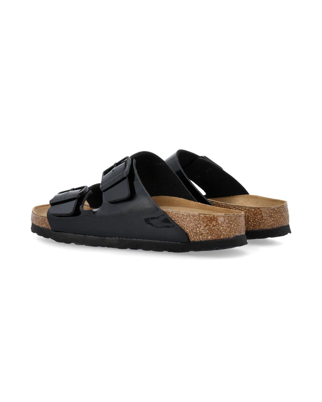 Birkenstock Black Arizona Patent Leather Sandals
