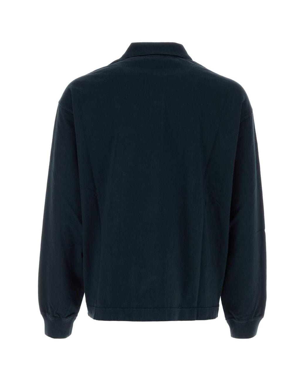 Prada Blue Cotton Polo Shirt