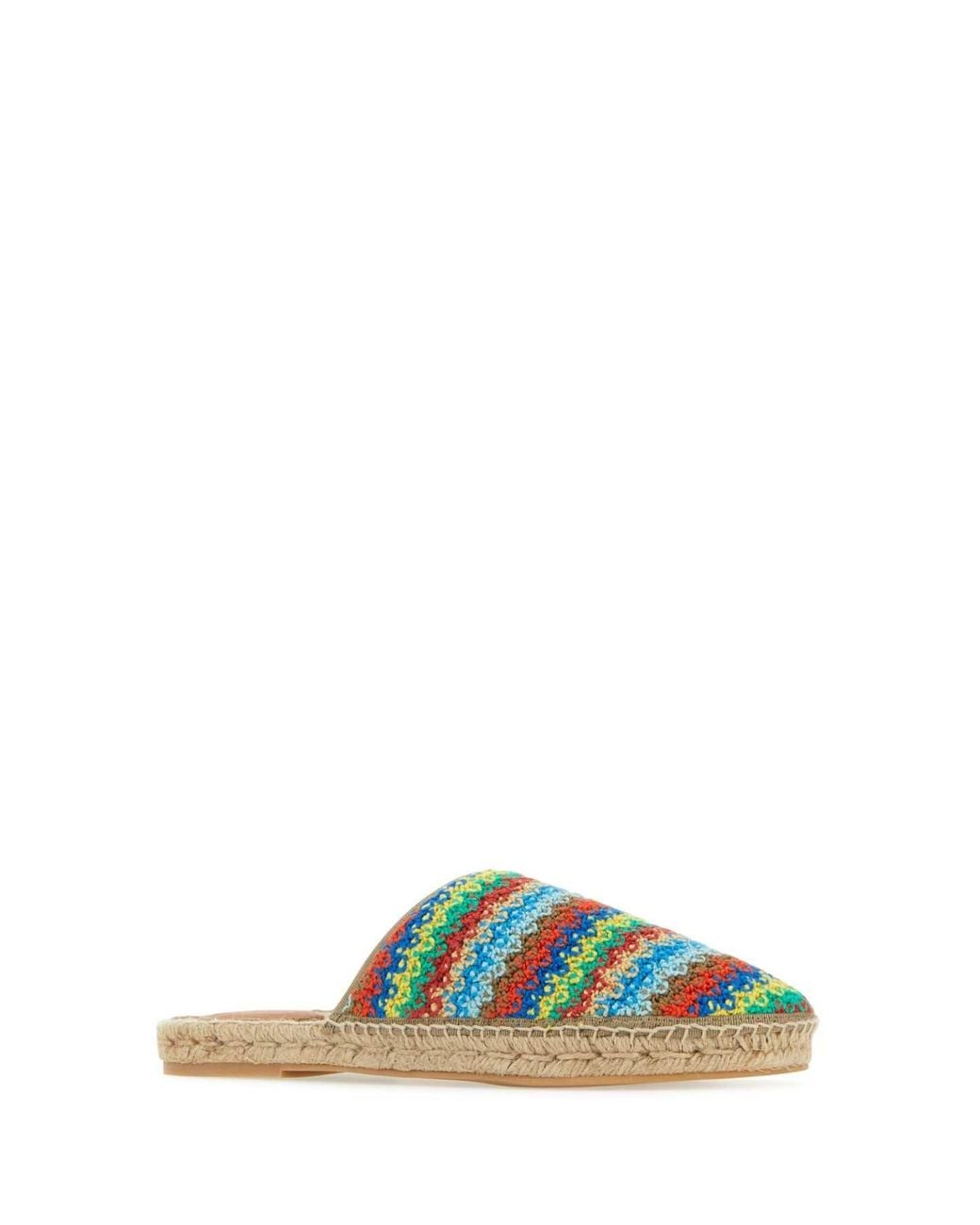 Alanui Green Crochet Over The Espadrilles