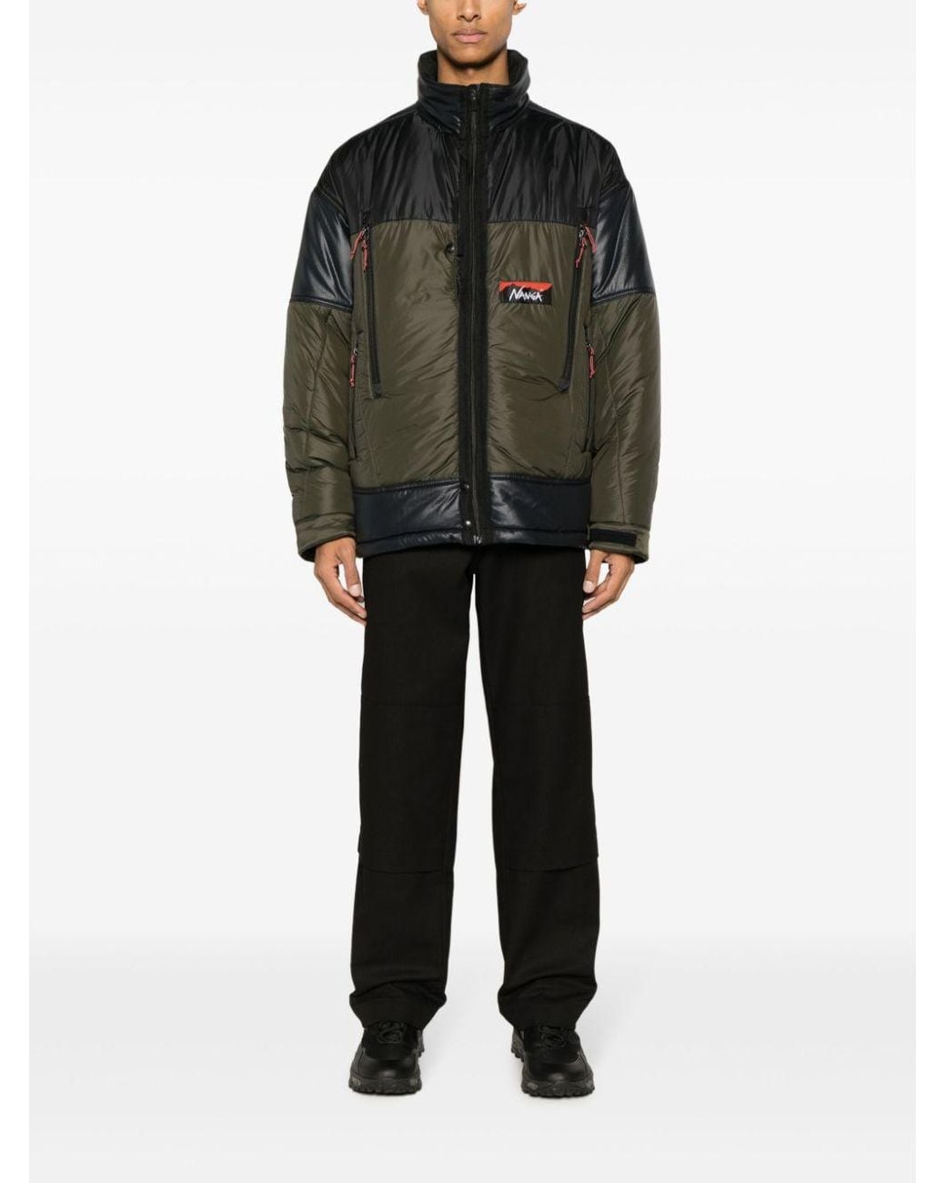 Junya Watanabe Black Nylon Short Down Jacket for men