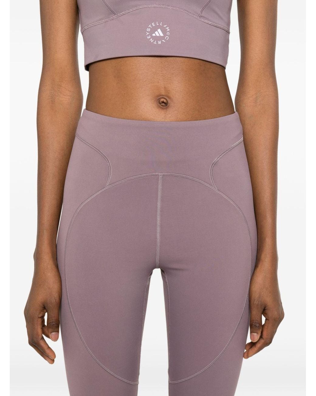 Adidas By Stella McCartney Purple 7/8 Leggings