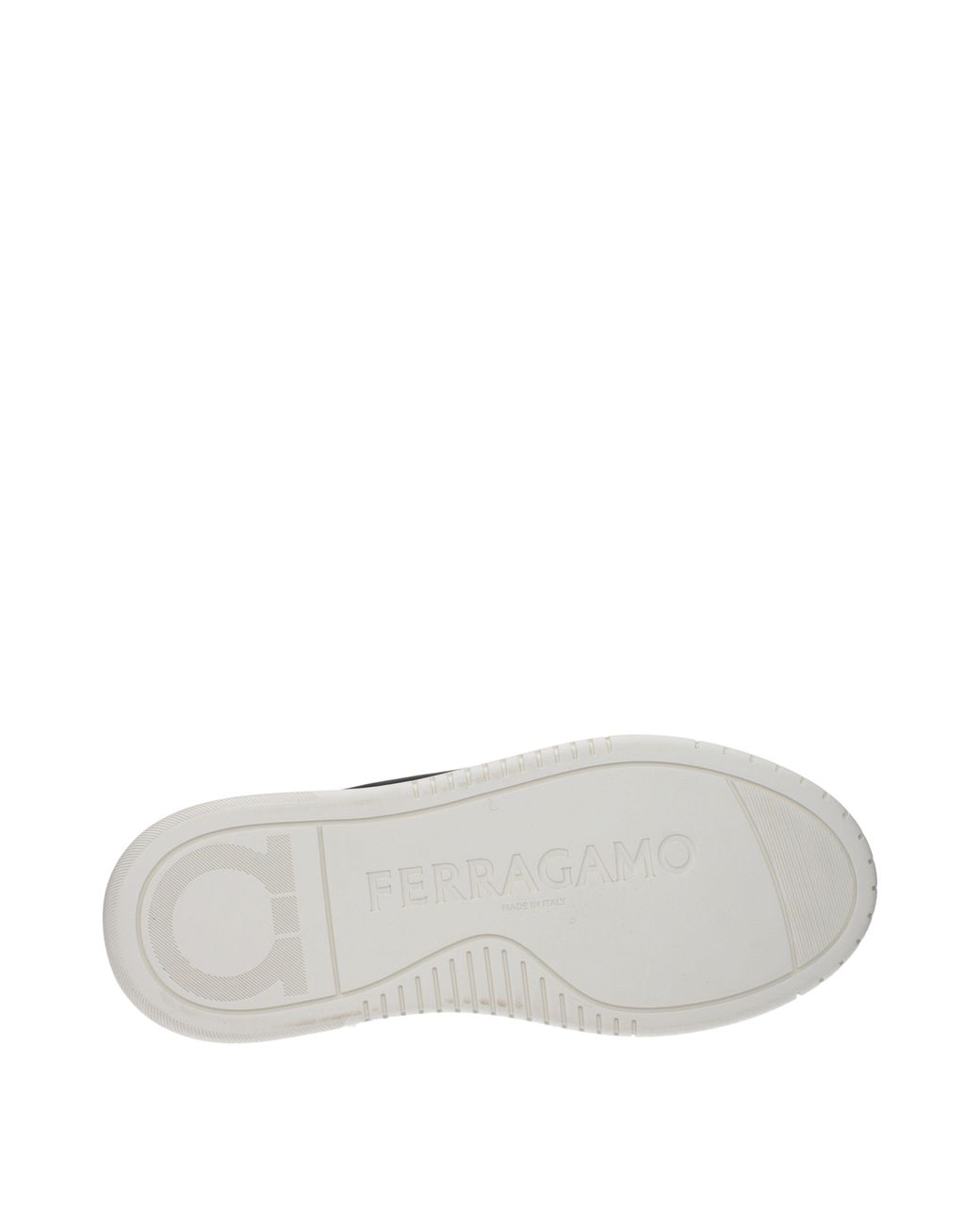 Ferragamo Black Sneakers Caro Uomo Pelle Nero for men