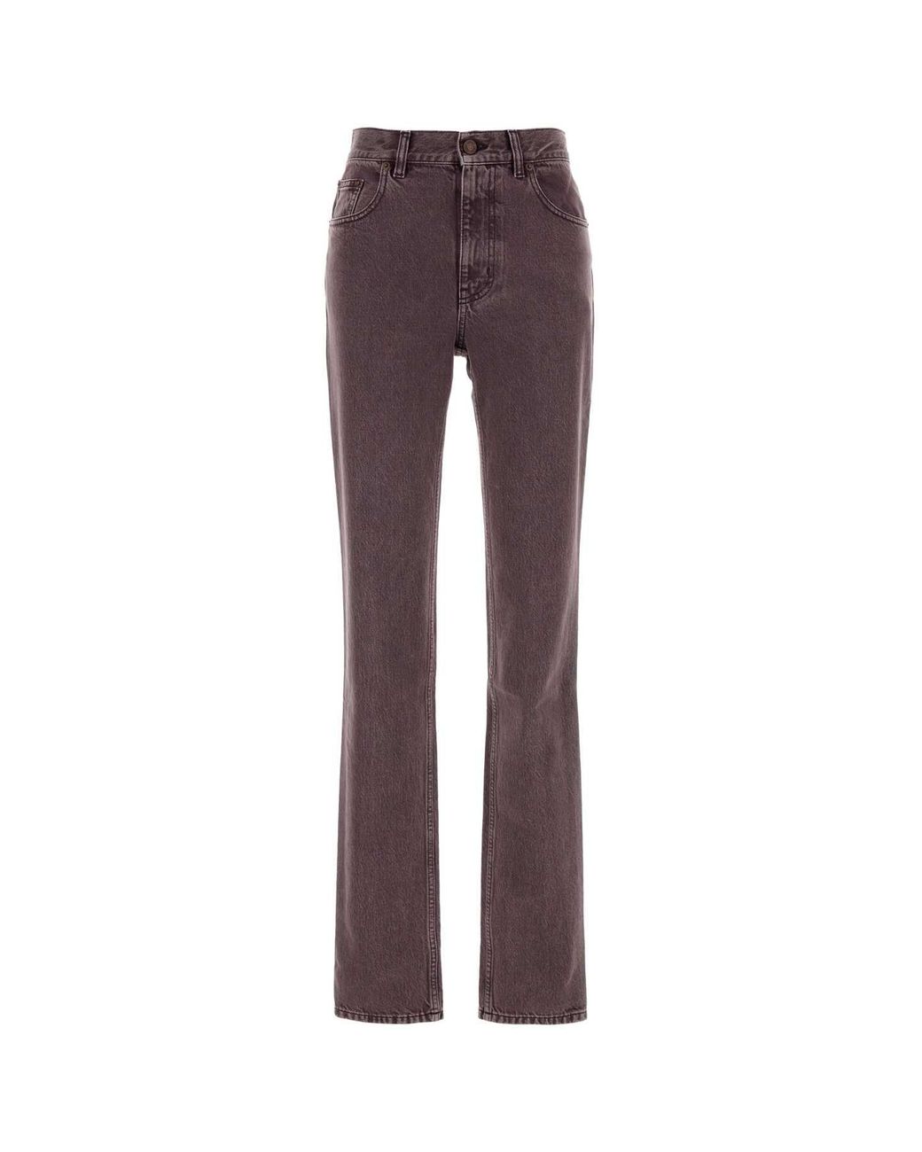 Chloé Purple Cotton Denim Jeans