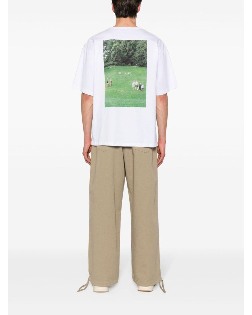 Societe Anonyme White Personas Cotton T-shirt for men