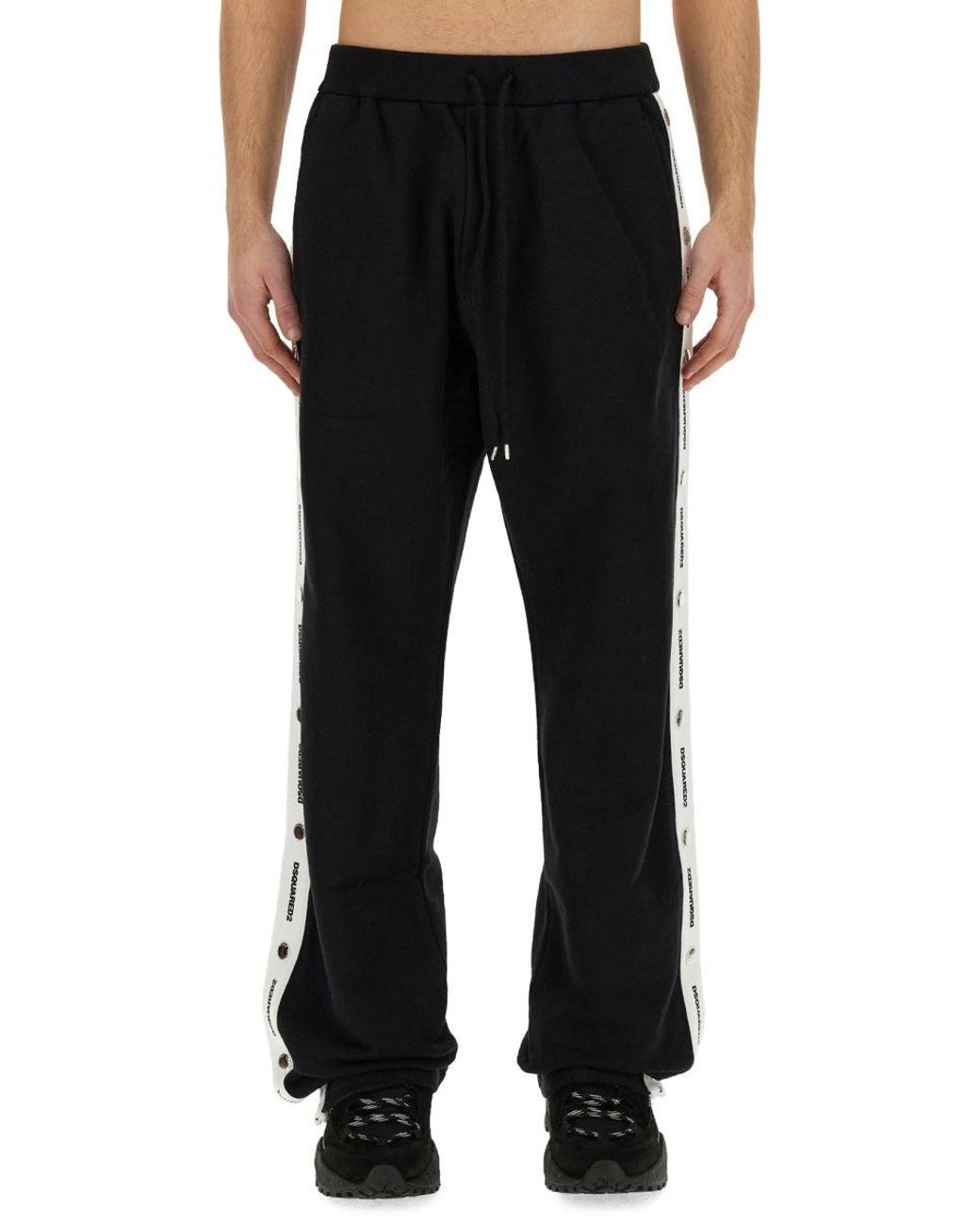 DSquared² Black Jogging Pants for men