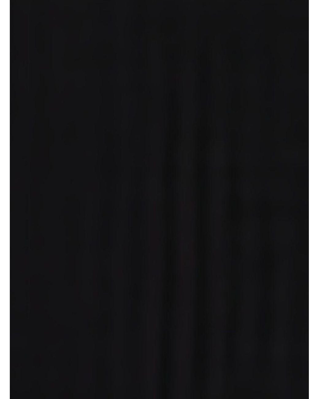 Stella McCartney Black Flared Midi Skirt