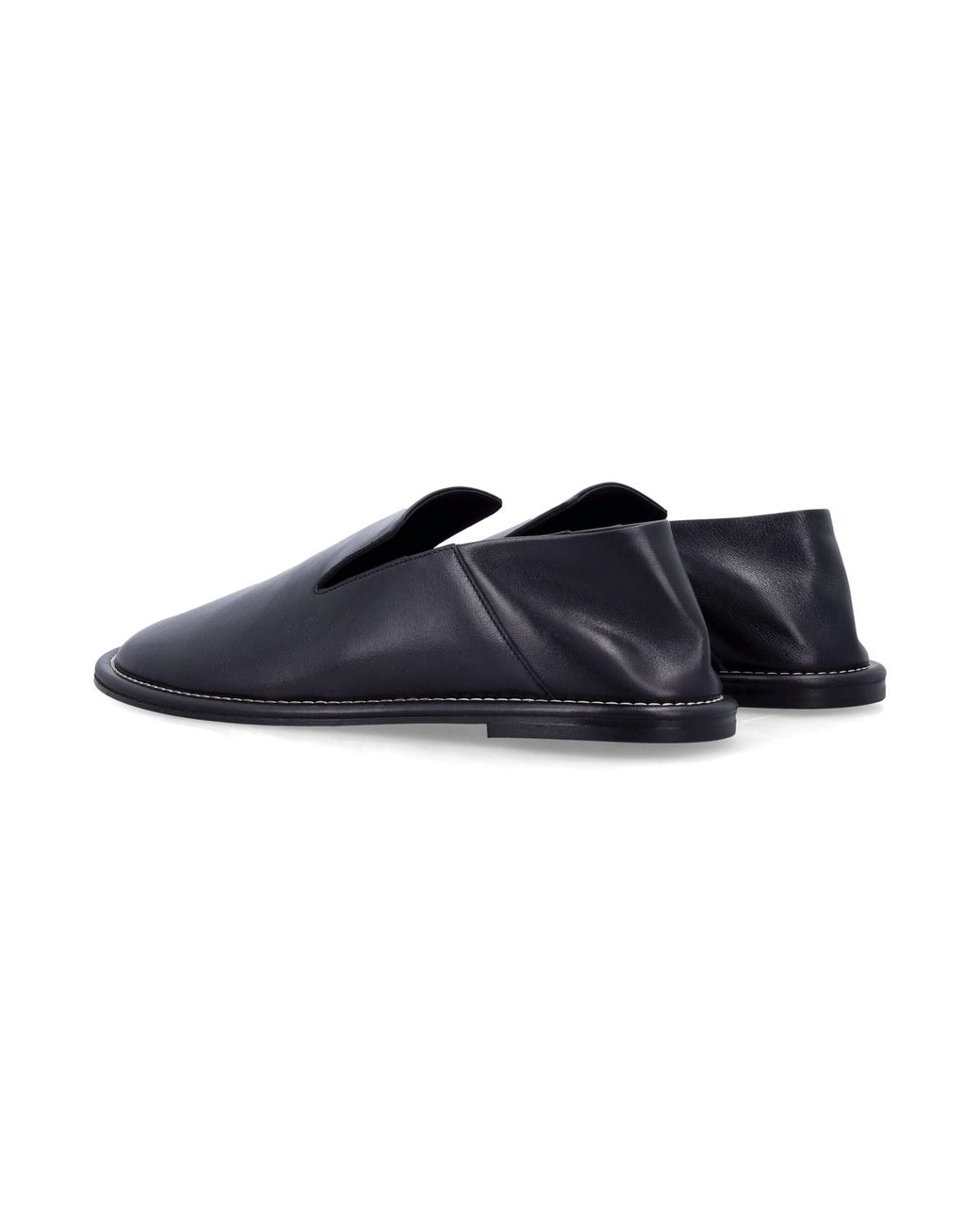 Chaussures Plates Noir AMI en coloris Blue
