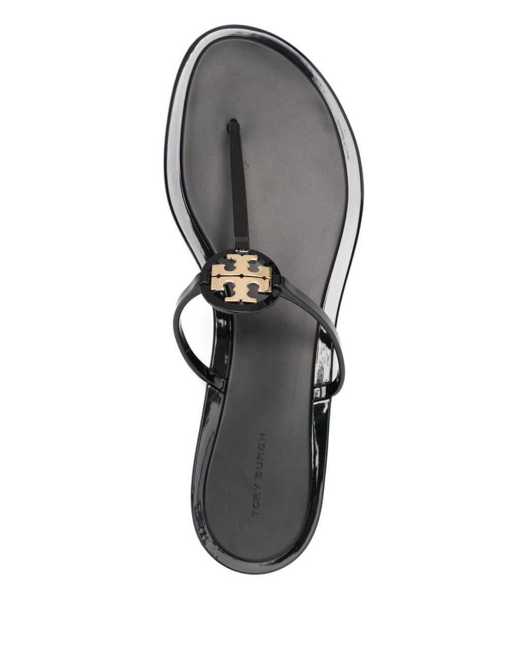 Tory Burch Brown Mini Miller Thong Sandals