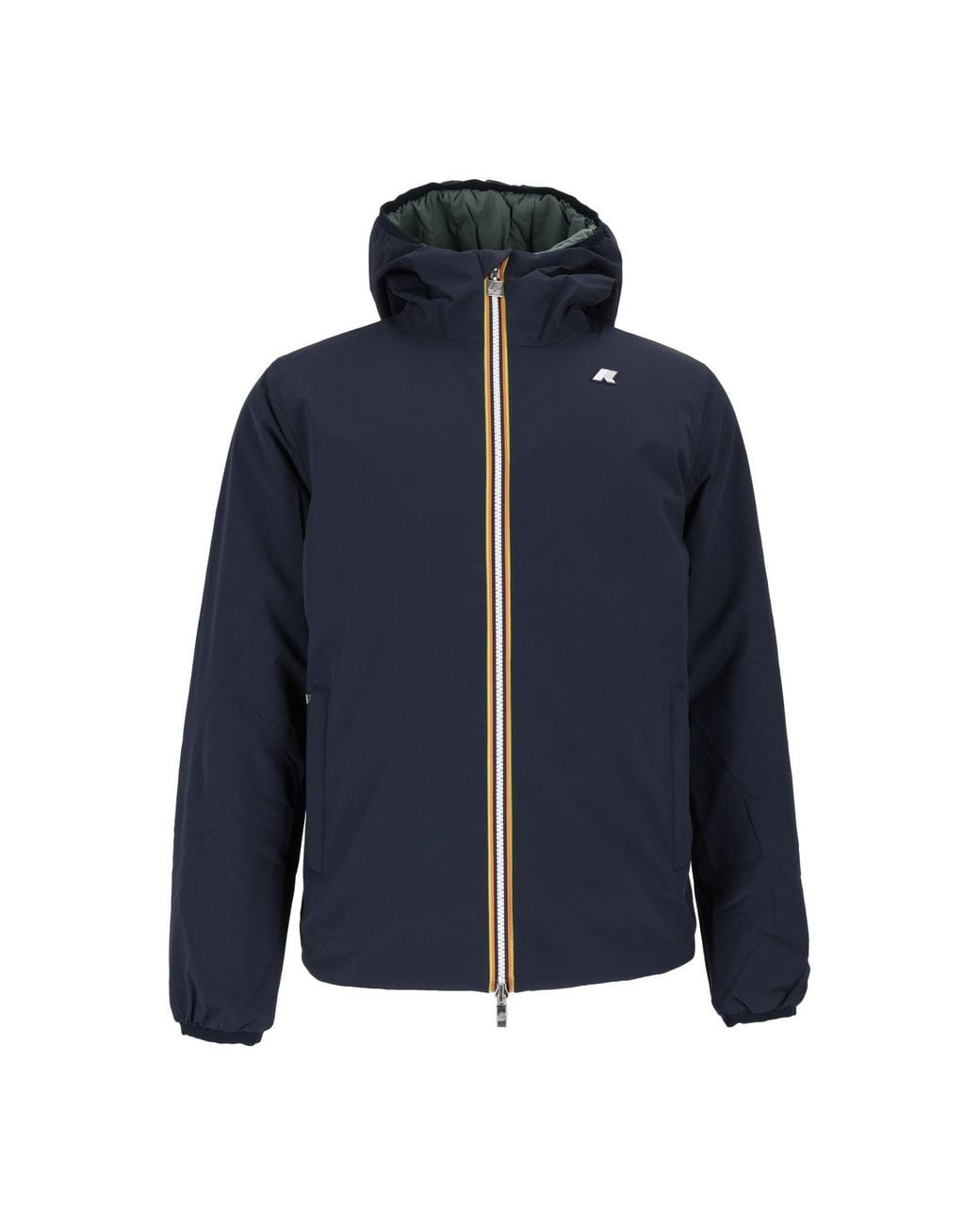 K-Way Blue Jack St Warm Double Corto Short Padded Jacket