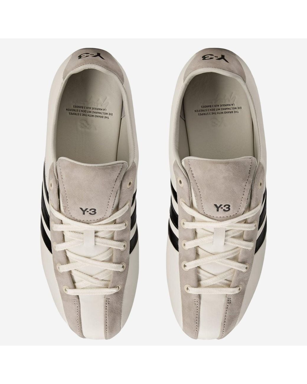Y-3 White Field Shoes for men