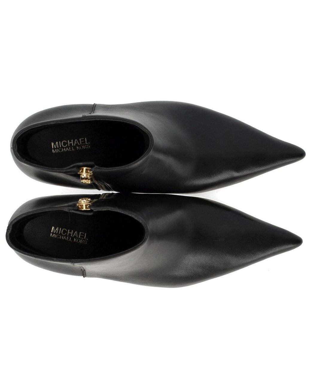 Michael Kors Black Luna Heeled Ankle Boot for men