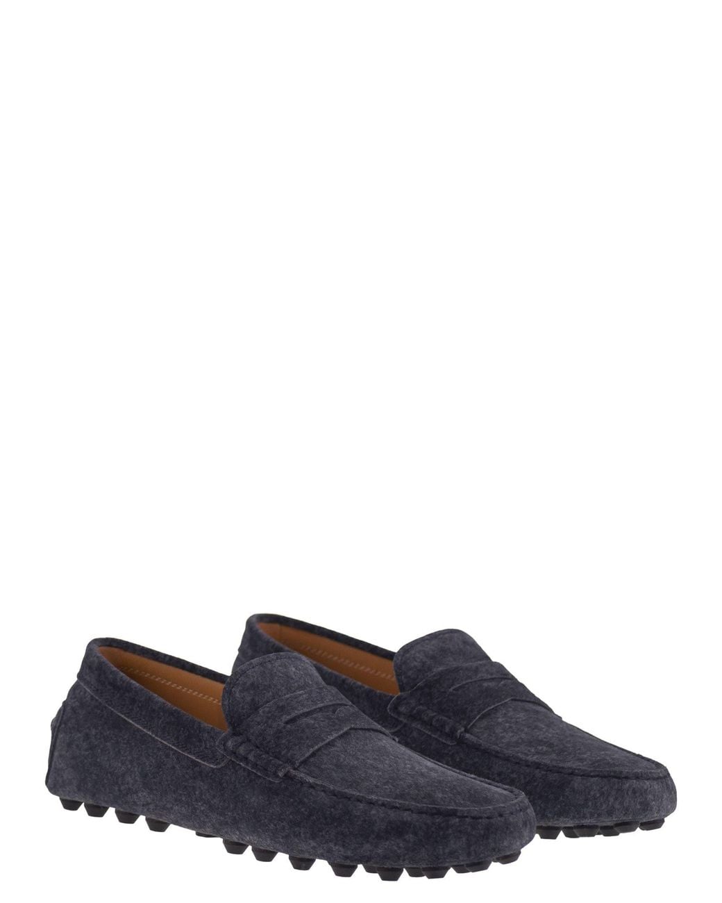 Tod's Blue Gommino Bubble Sole for men