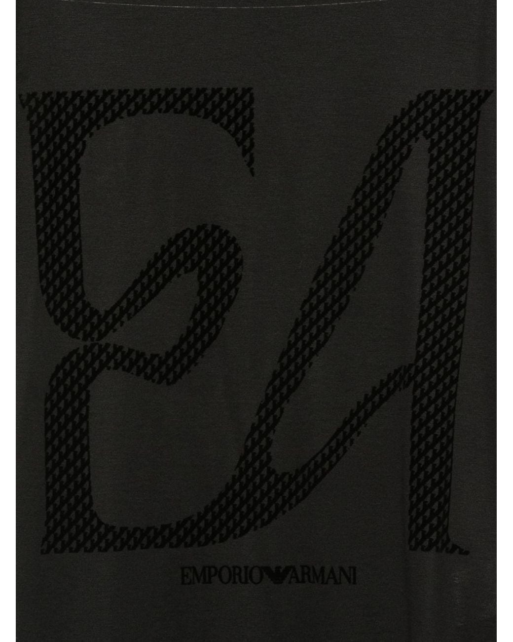 Emporio Armani Black Logo T Shirt