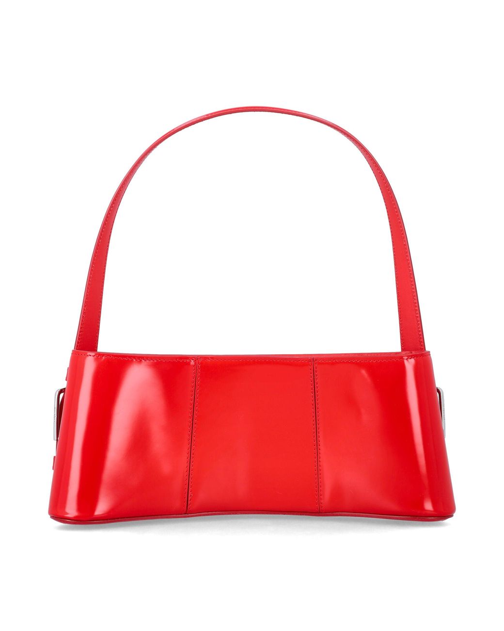 Coperni Red Ergonomic Leather Shoulder Bag