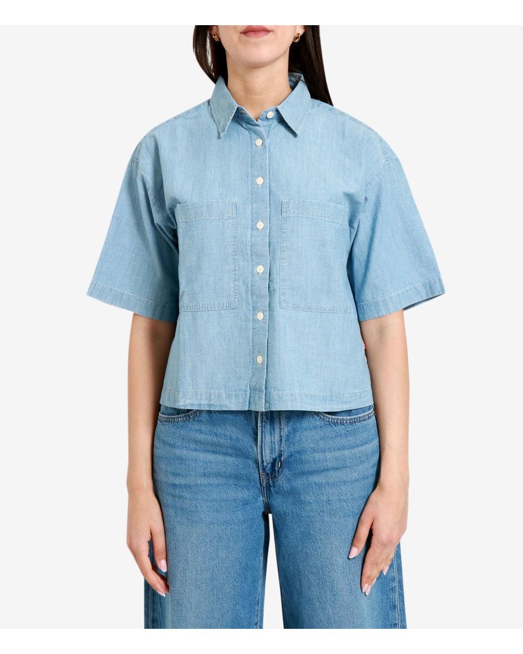 Levi's Blue Shirts