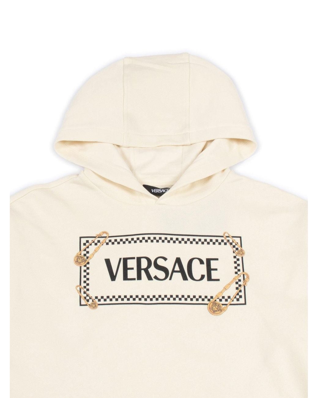 Versace White Activewear Sweatshirt