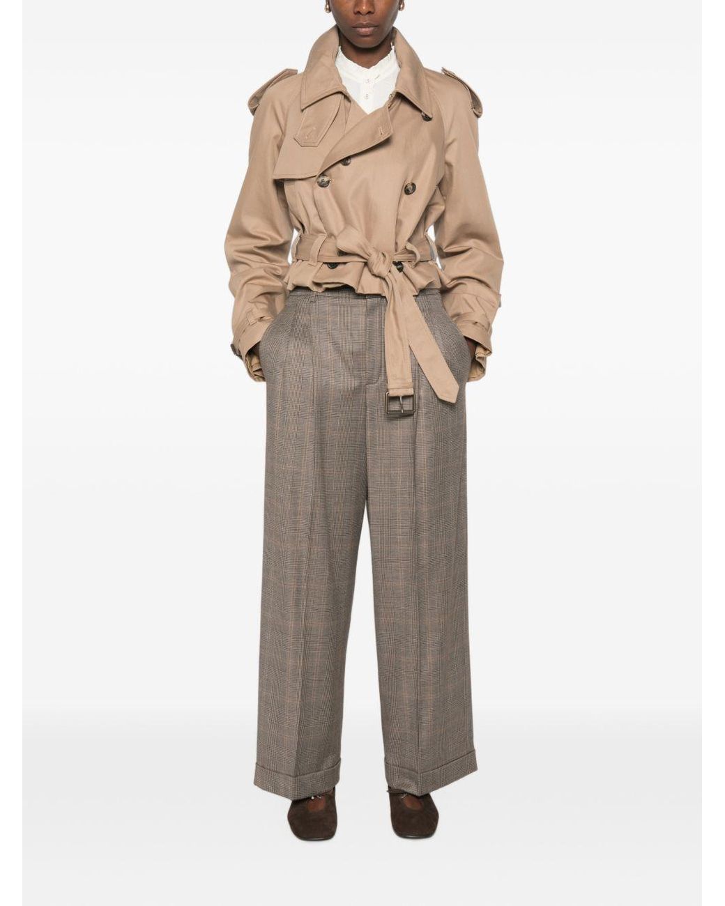 Rossi Gray Nevin Wide Leg Trousers