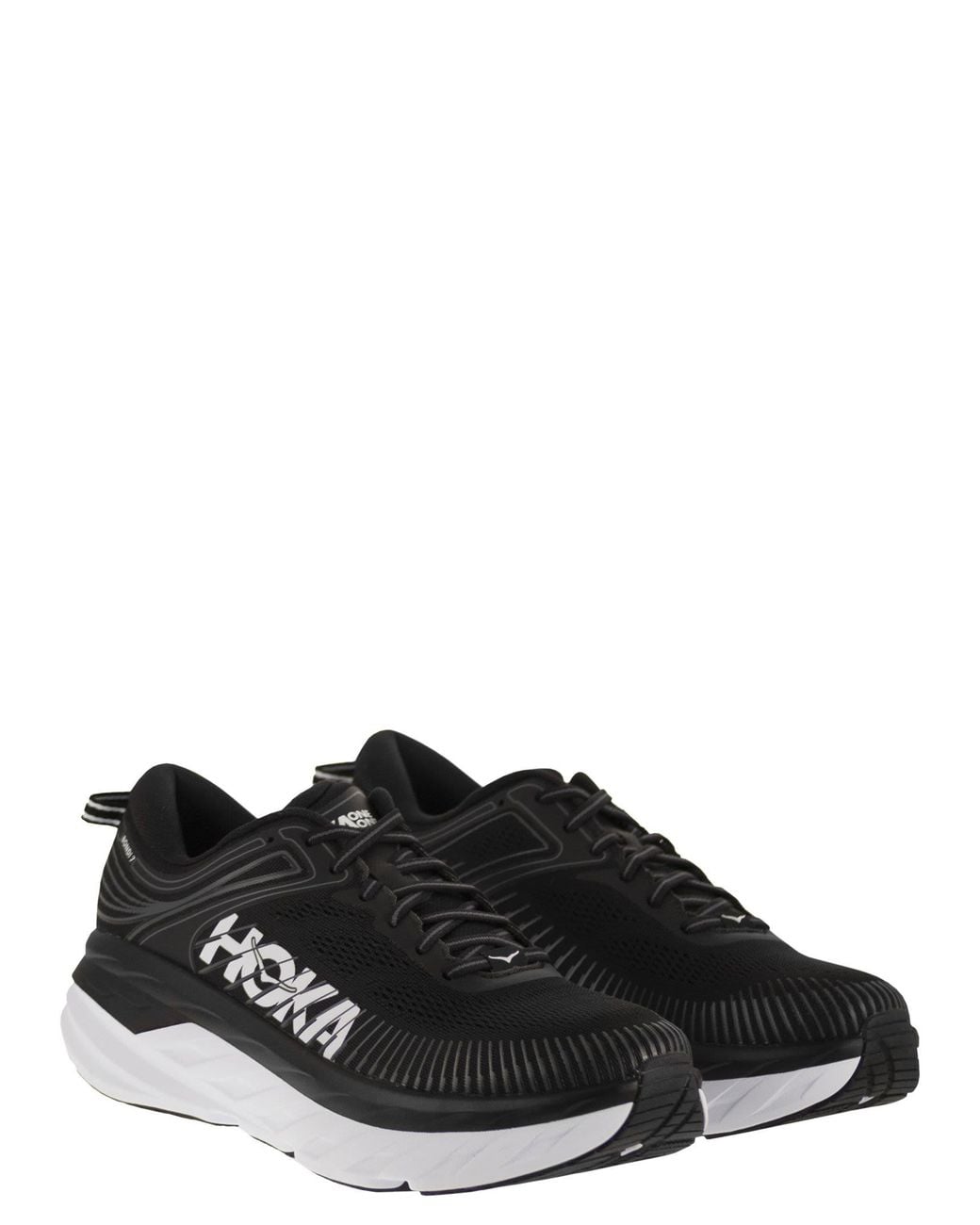 Hoka One One Black Bondi 7 for men