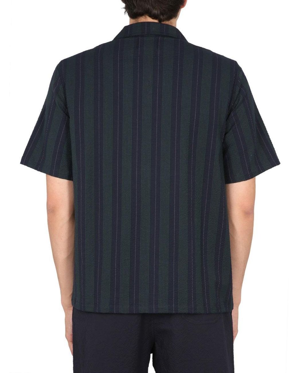 Howlin' By Morrison Black Cotton Shirt for men