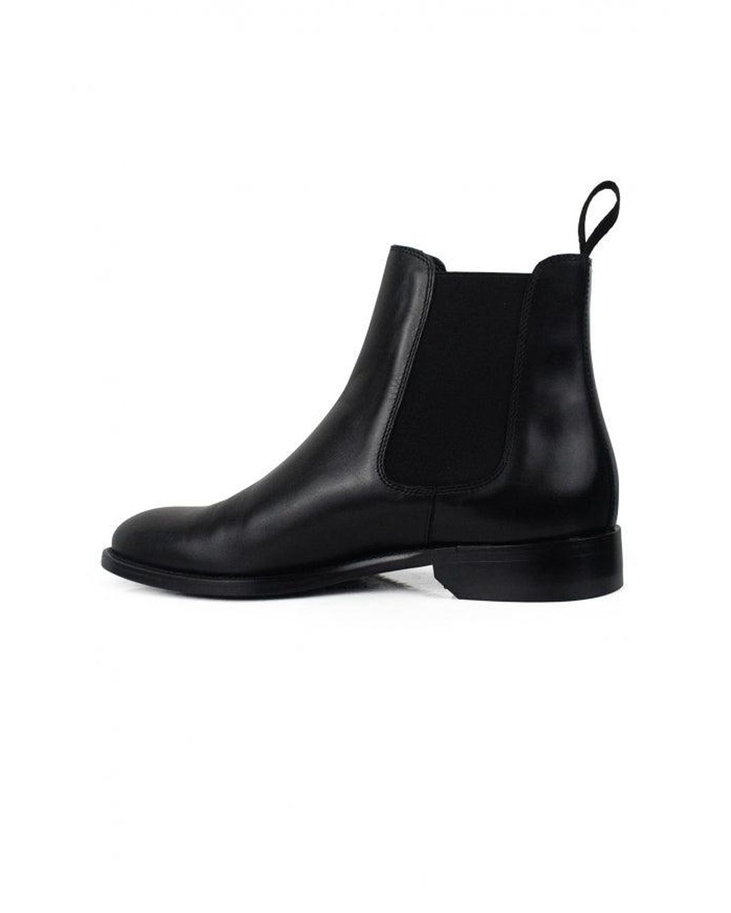 ALBERTO Lederstiefel in Black für Herren