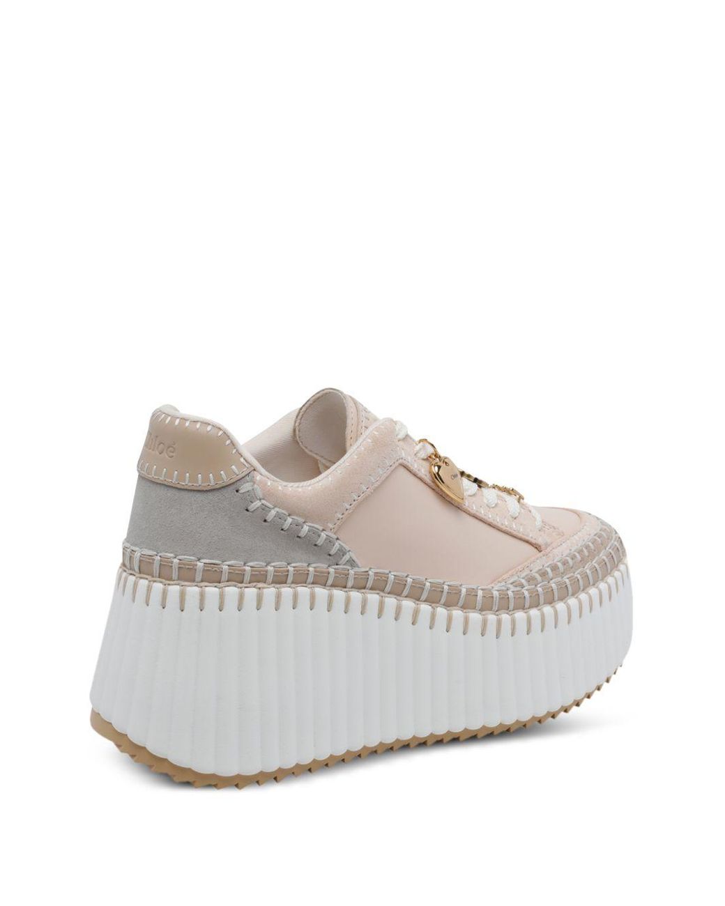 Chloé White Nama Sneaker